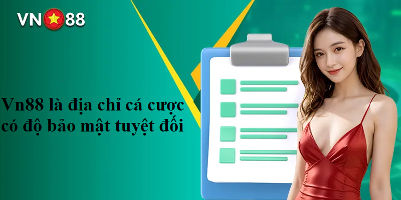 Vn88 là địa chỉ cá cược có độ bảo mật tuyệt đối