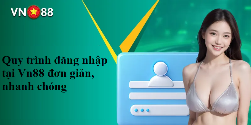 Quy trình đăng nhập tại Vn88 đơn giản, nhanh chóng